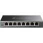 TP-Link TL-SG108E Administreret L2 Gigabit Ethernet (10/100/1000) Sort